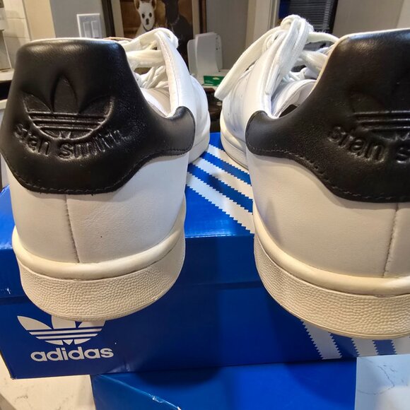 adidas Stan Smith Lux Lace Up Mens White Sneakers Casual Shoes HQ6785 SIZE 12 - Picture 6 of 15